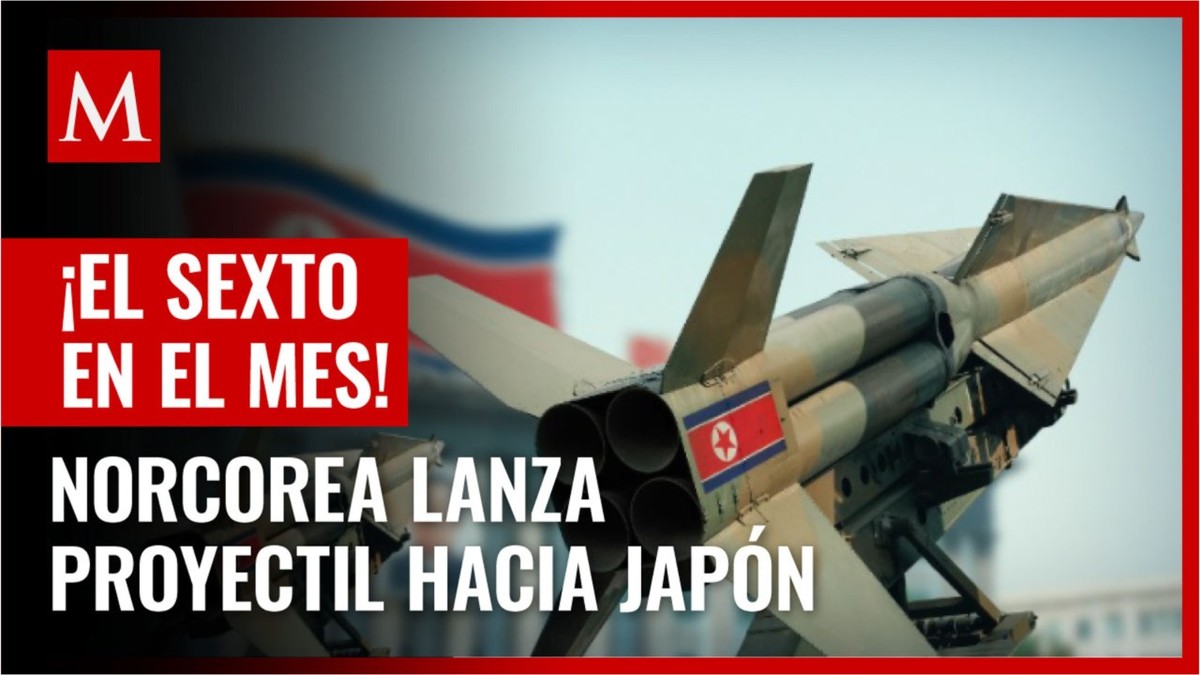 Corea del Norte vuelve a lanzar proyectiles hacia el Mar de Japón
