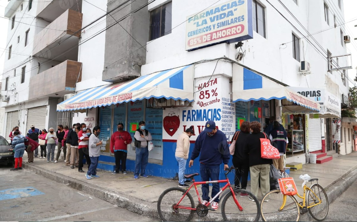 Desabasto de medicamentos. (Yazmín Sánchez)