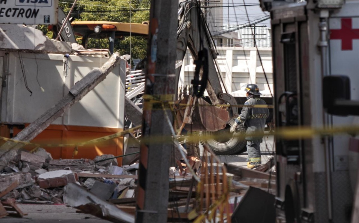 Explosión de un inmueble en Puebla | Melanie Torres