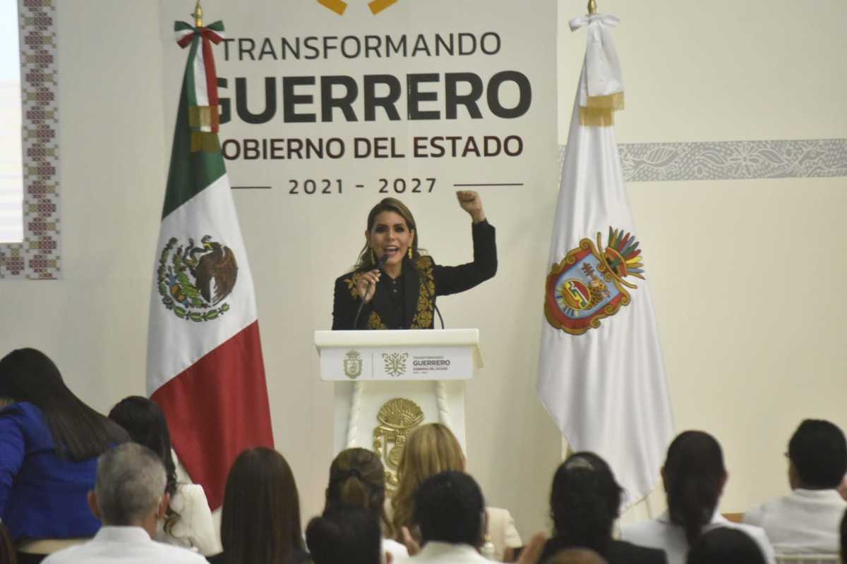 La gobernadora de Guerrero, Evelyn Salgado Pineda. (Rogelio Agustín)