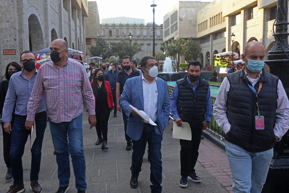El recorrido se dio por distintas calles y puntos populares del Centro Histórico. (Fernando Carranza)