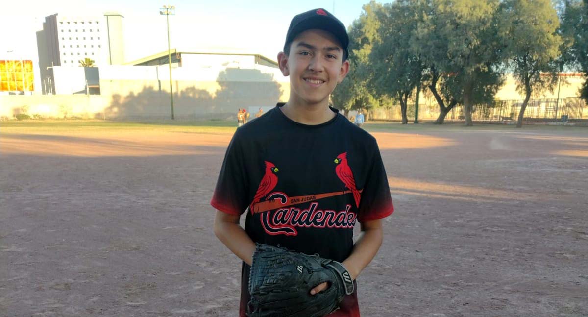 Visores dominicanos, recomendaron que fuera reclutado a la Academia de Béisbol Guerreros México, en Monterrey, Nuevo León. (Cortesía)