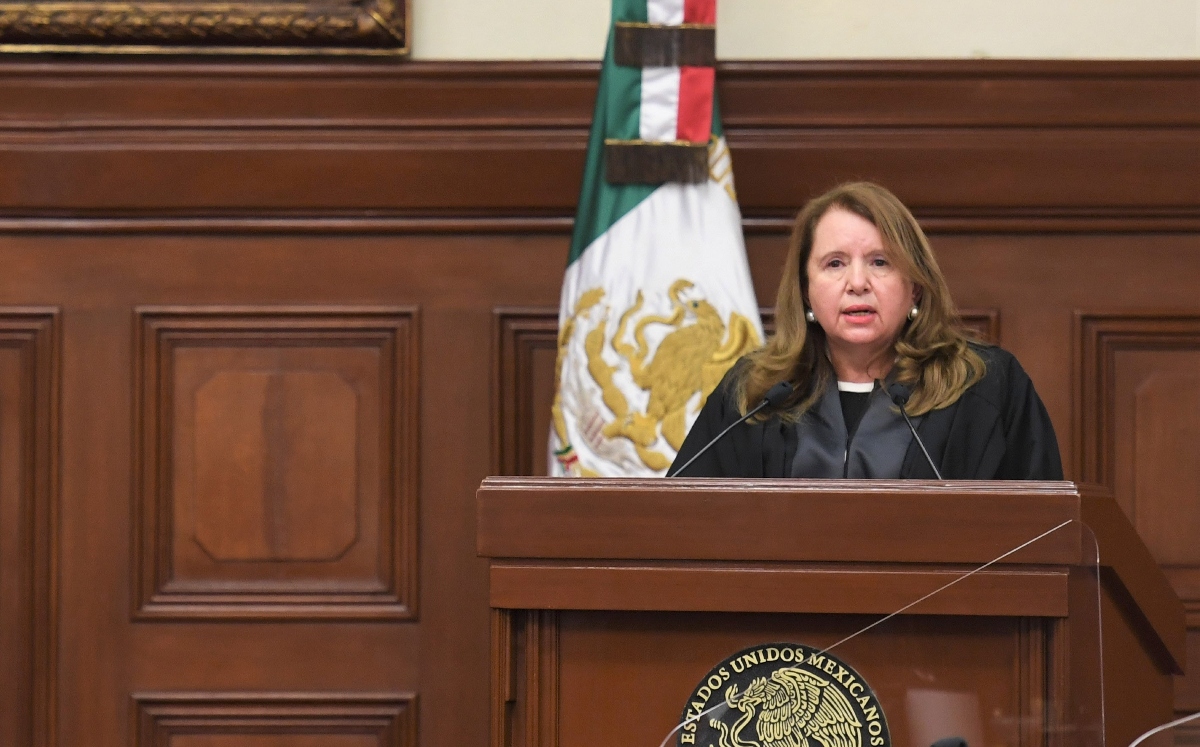 La ministra Loretta Ortiz fue investida como parte de la Suprema Corte al inicio del año. | Cuartoscuro