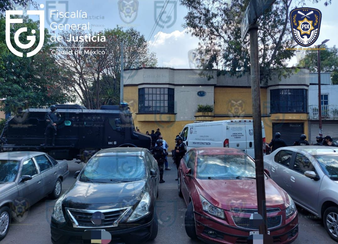 Policía en El Rosario, Azcapotzalco. (Especial)