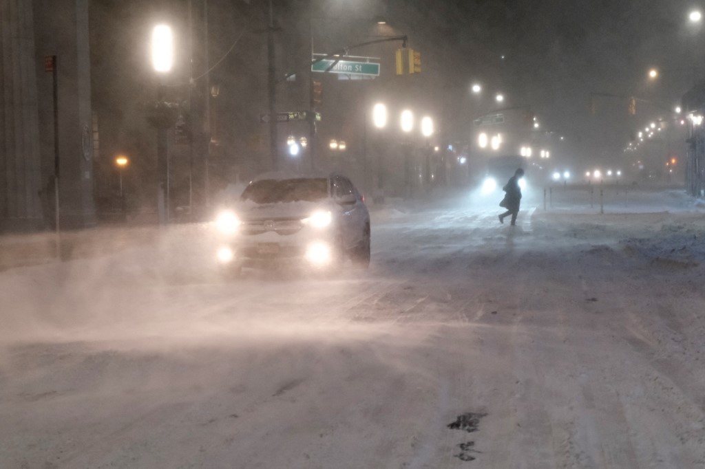 Un 'ciclón bomba' también se conoce como huracán de nieve. (AFP)