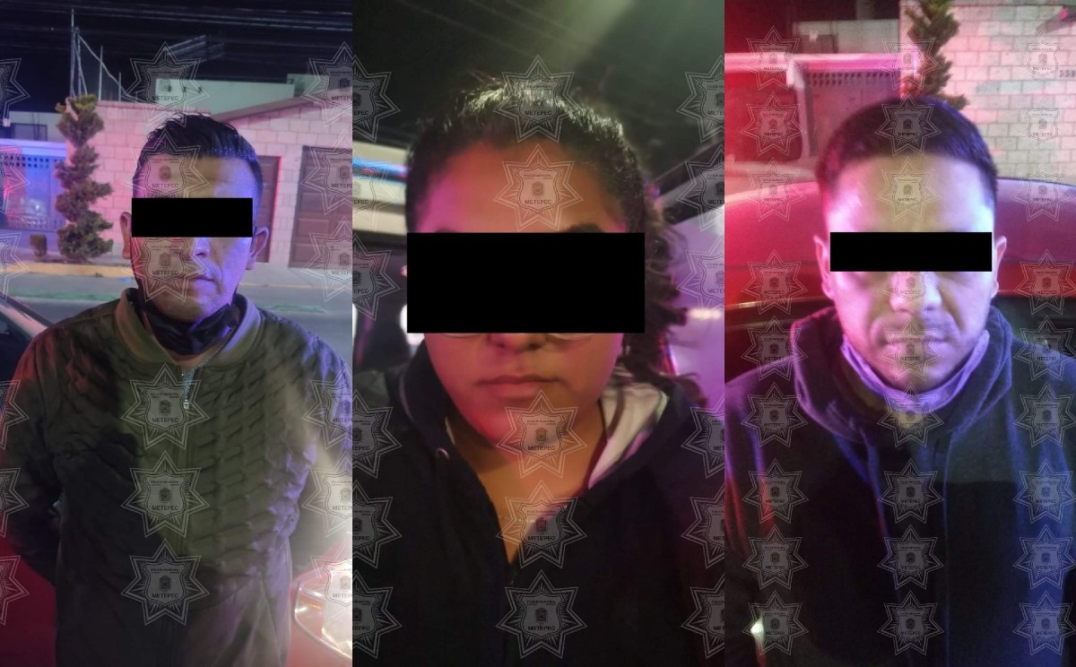 Fueron detenidos por el delito de encubrimiento por receptación.