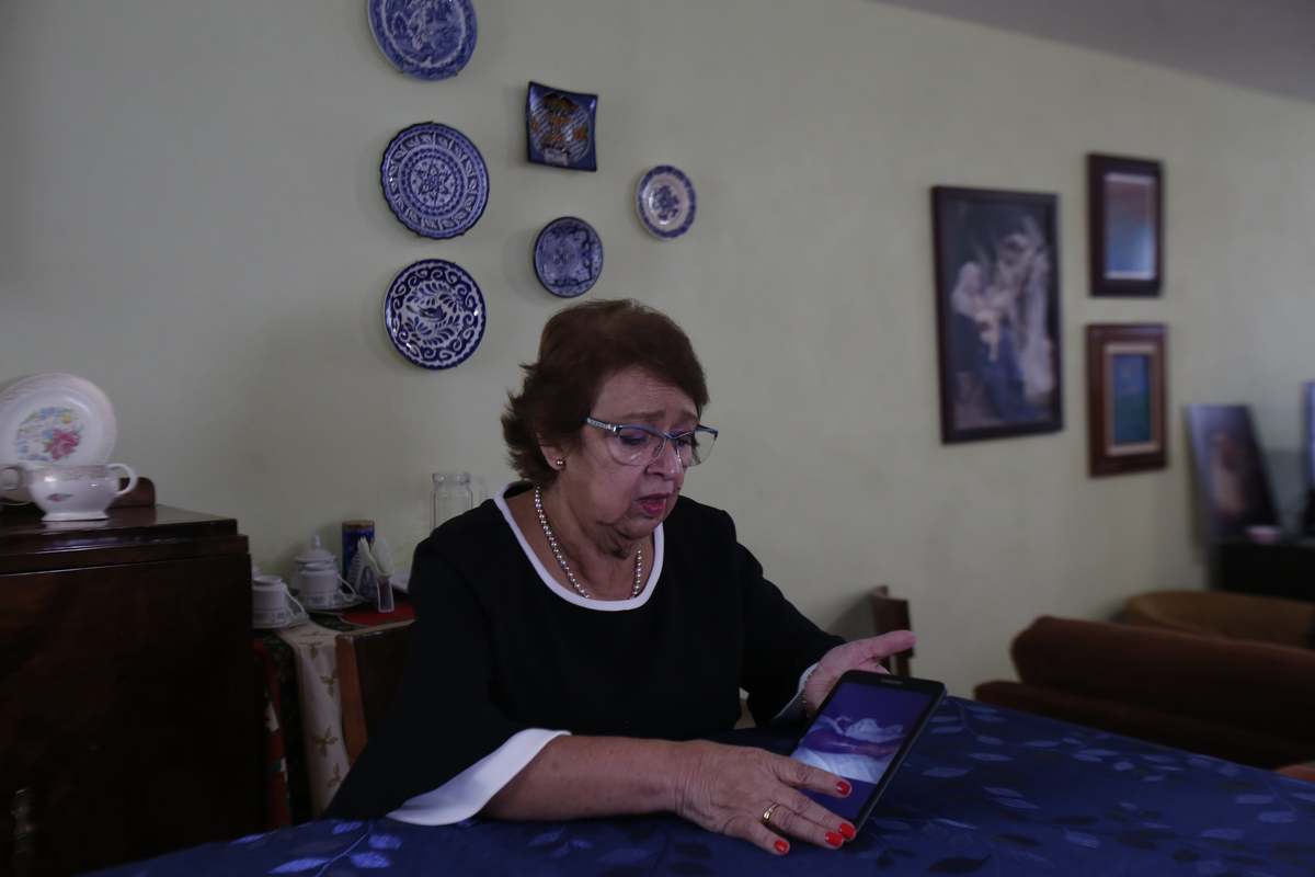 "Cuando llegue a la UNAM, me dijo que tenía muchas posibilidades que se cerrará mi pierna", dijo Eugenia. (Ariana Pérez)