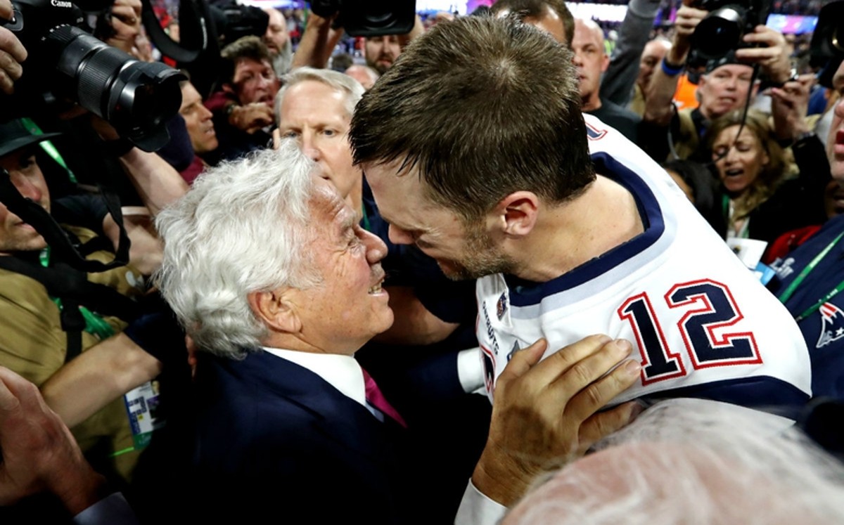 Tom Brady y el día que se presentó con Robert Kraft: Seré el mejor (Reuters)