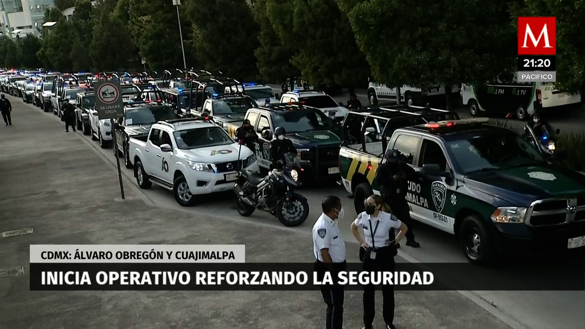 Alcaldes de Cuajimalpa y Álvaro Obregón ponen en marcha plan para reforzar seguridad
