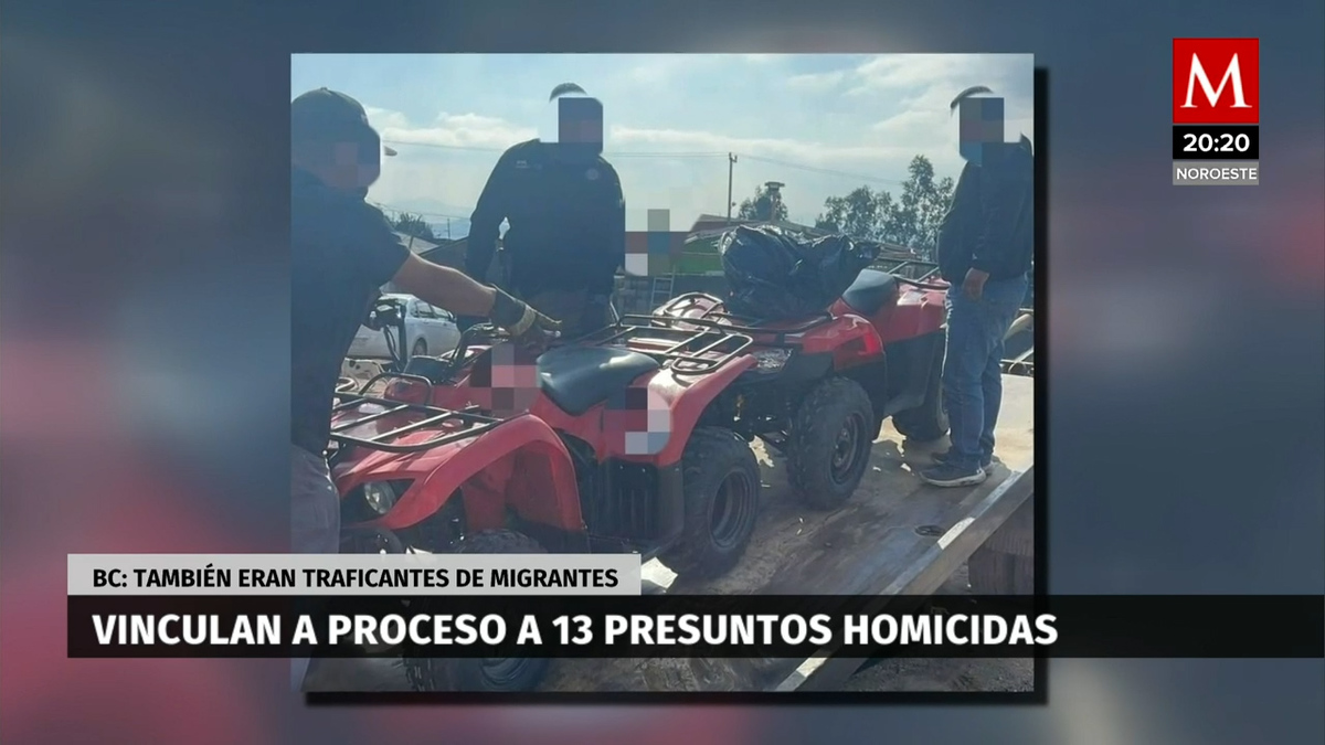 En Baja California, procesan a 13 presuntos homicidas y traficantes de migrantes