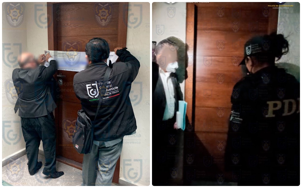 Cateo en inmuebles de Julio Serna. (Especial)