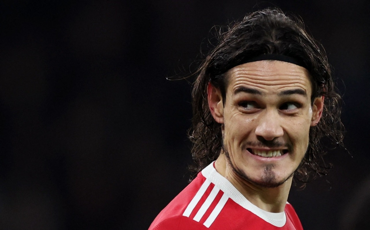Edinson Cavani podría llegar a River Plate, informan en Inglaterra (Reuters)