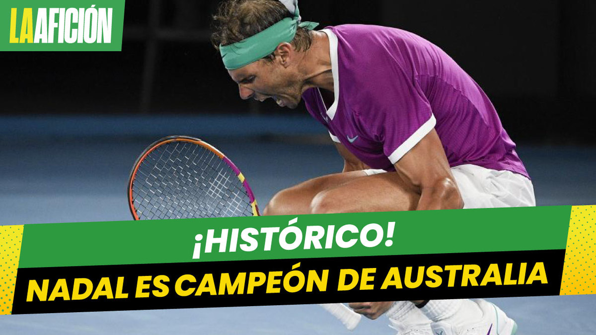 Rafael Nadal gana el Abierto de Australia 2022