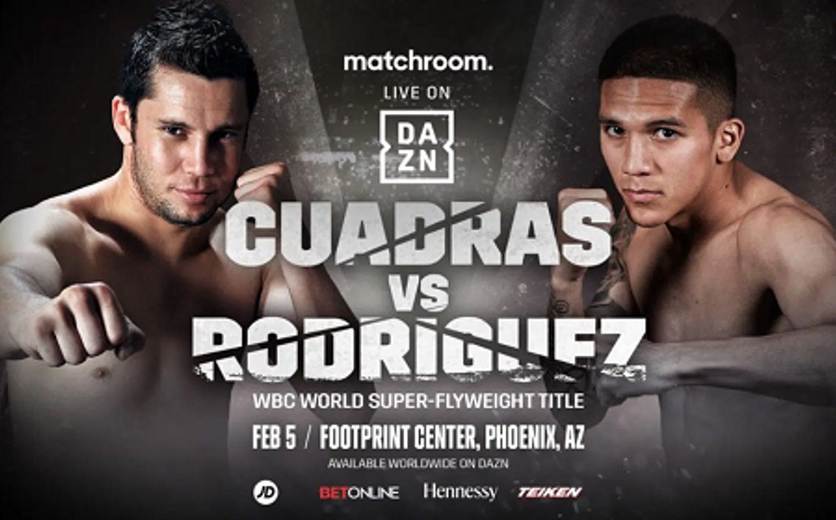 Carlos Cuadras con cambio de última hora; enfrentará a Jesse Rodríguez (Twitter)