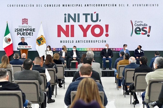 Además se creó el Consejo Municipal Anticorrupción con 25 integrantes de la sociedad civil e iniciativa privada. | Cortesía