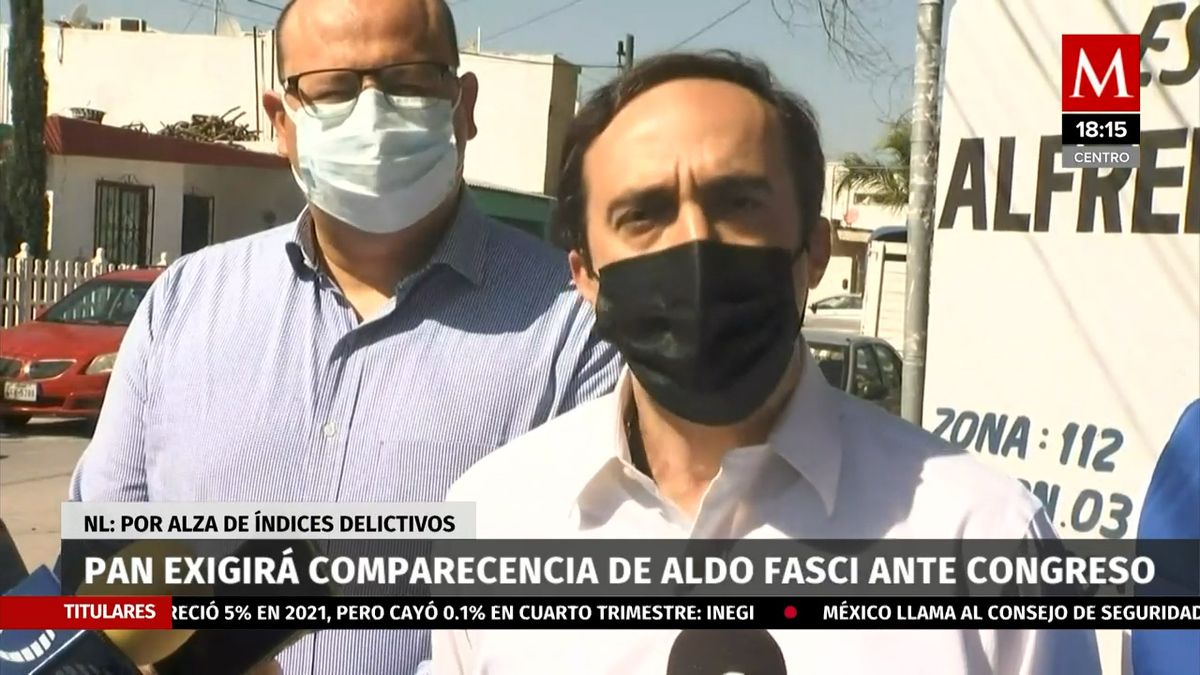 Dirigencia estatal del PAN solicita comparecencia de Aldo Fasci ante el congreso