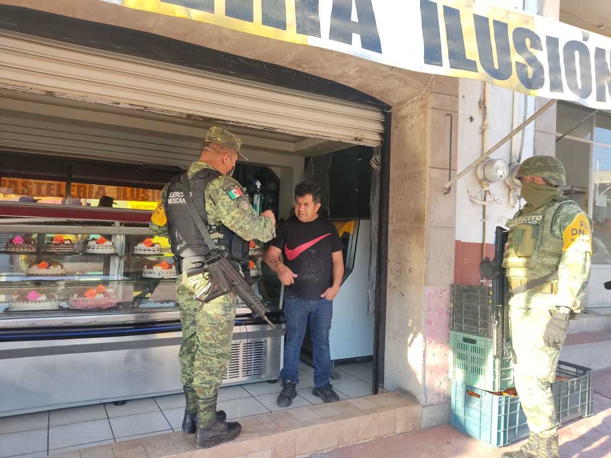 Operativos militares en Ixmiquilpan. (Cortesía)