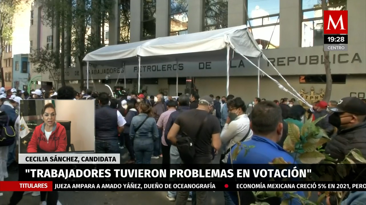 "Trabajadores reportaron que no podían votar" Cecilia Sánchez