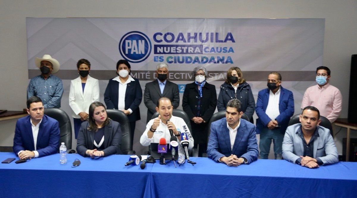Este martes tomaron protesta la nueva presidenta y secretario del PAN en Coahuila