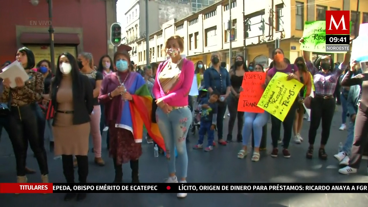 Protesta de la comunidad LGBTQ+ en congreso de la CDMX