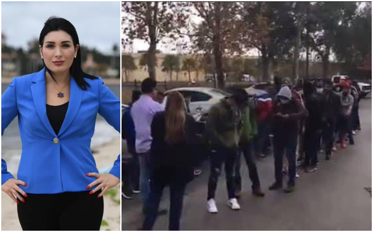 Laura Loomer, como la mayoría de los republicanos, respalda la política antimigrante de Donald Trump. (Twitter / Captura)