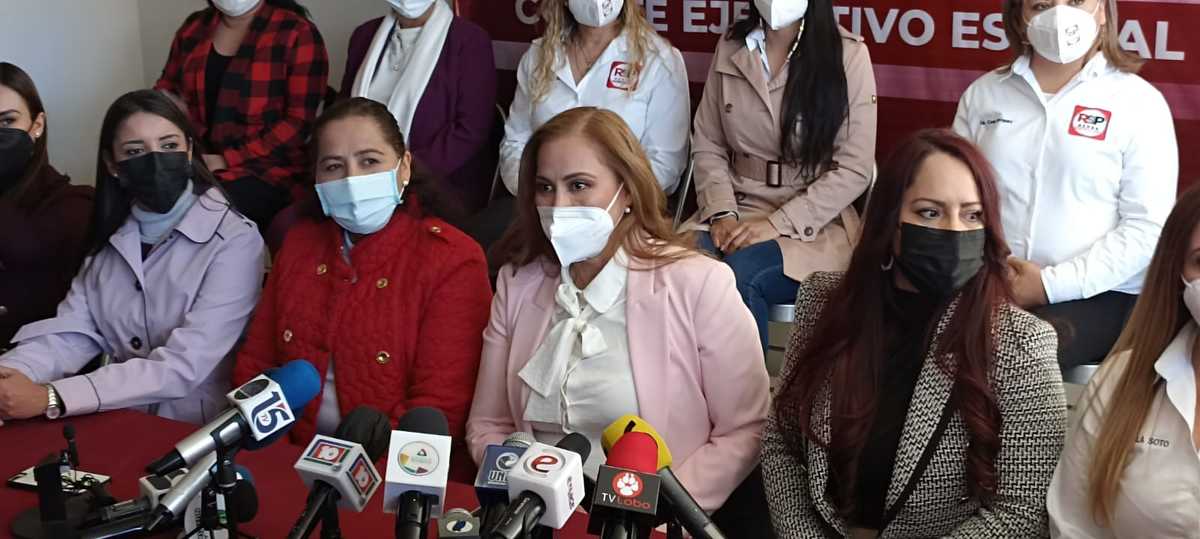 Marina Vitela mencionó que cuenta con el apoyo de la estructura de la alianza "Juntos Haremos Historia". | Juan Carlos Lozano