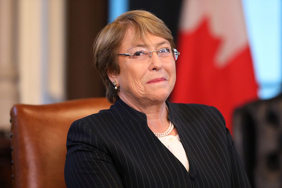 Michelle Bachelet promovió el matrimonio homosexual en Chile (AFP)