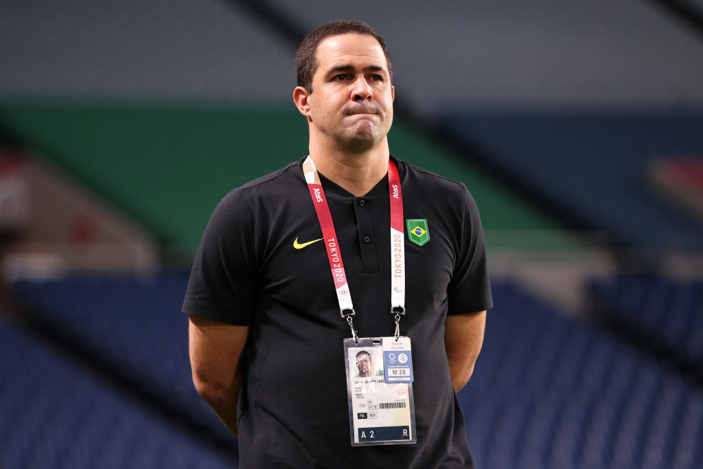 André Jardine, medallista de oro en Tokio, es nuevo entrenador del Atlético de San Luis (Getty Images)