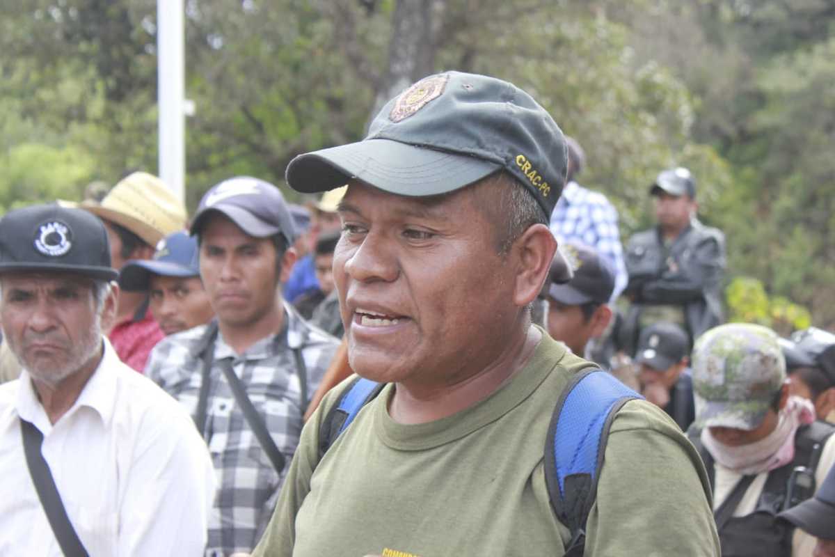 El coordinador de la Policía Comunitaria de Rincón de Chautla, Bernardino Sánchez Luna. (Rogelio Agustín)