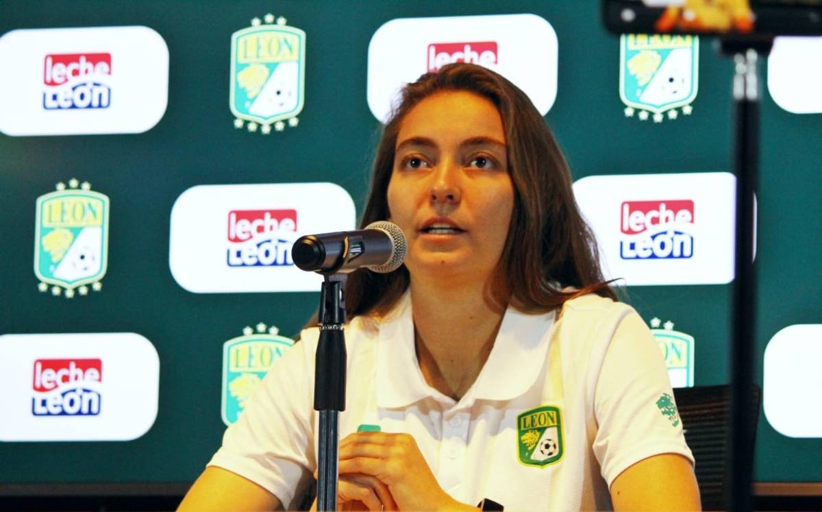 Daniela Calderón, jugadora de Club León femenil.-