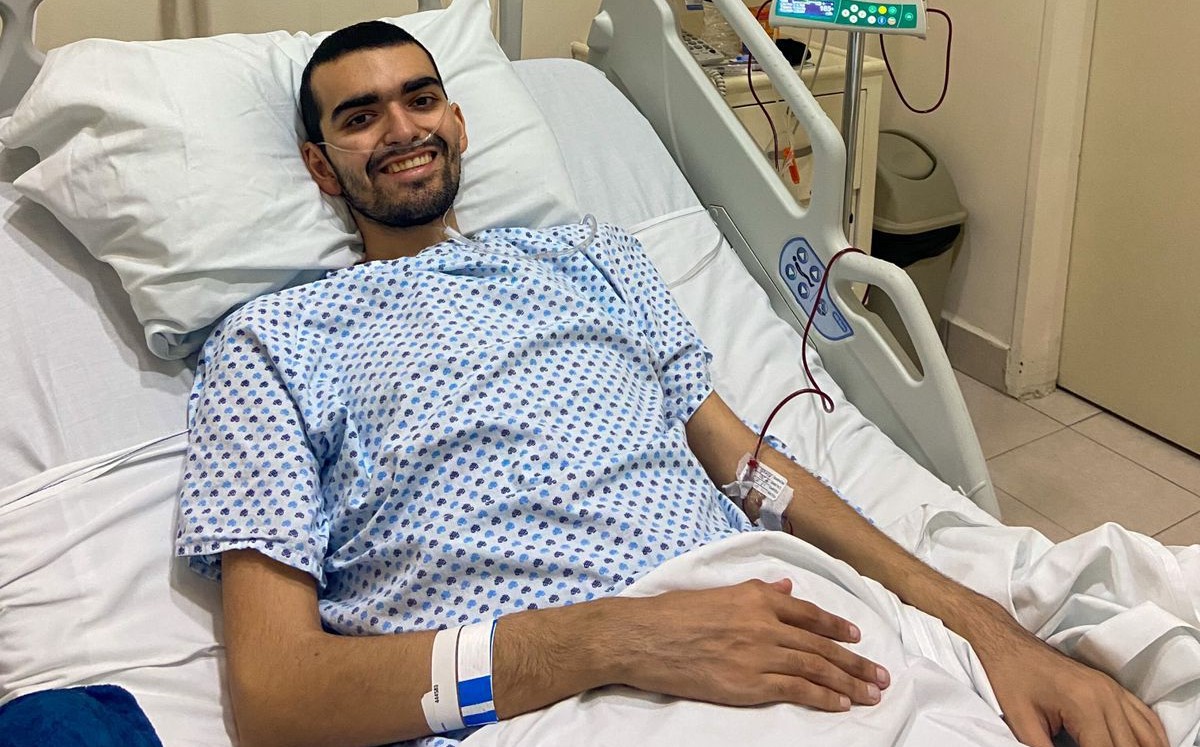 De trabajar a estar en un hospital, fue un golpe duro para Joel. (Especial)