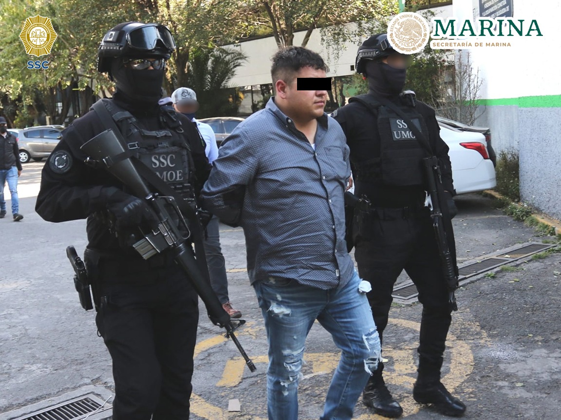 Detención de 'El Johnny'. (Especial)