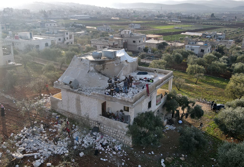 El operativo se realizó anoche en Siria. | AFP