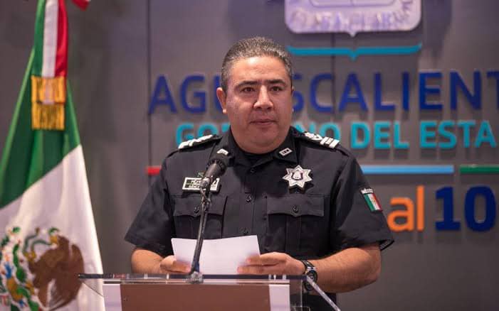 Porfirio Sánchez Mendoza, secretario de Seguridad Pública de Aguascalientes. (Especial)