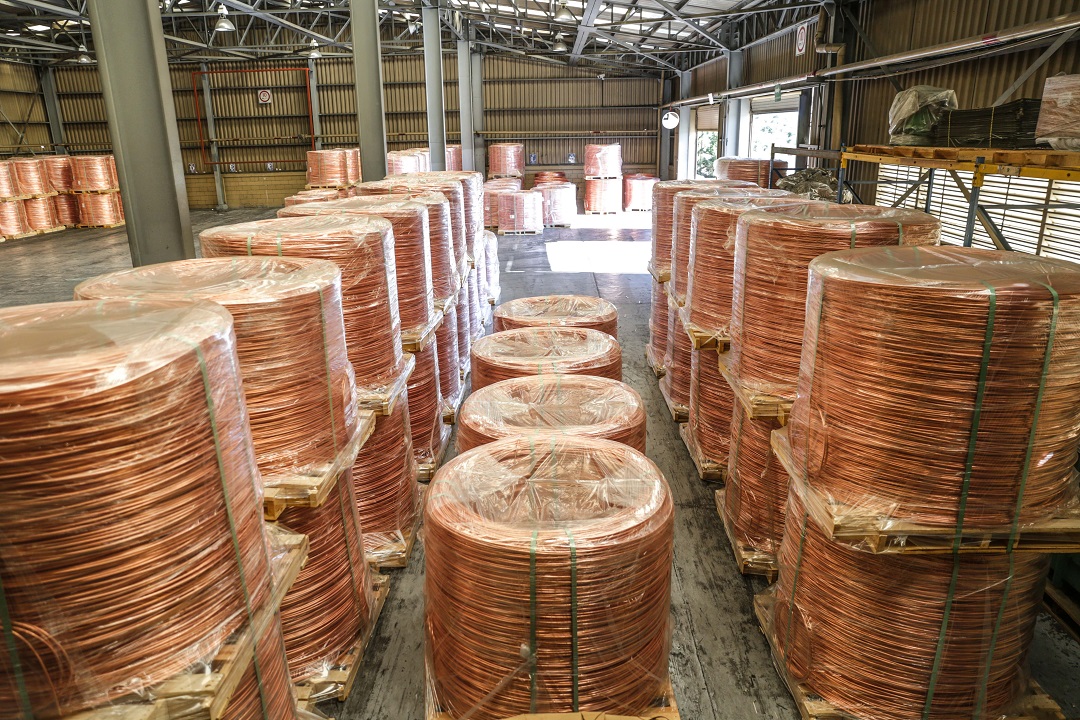 El principal producto de exportación es el alambrón de cobre. (Cortesía)