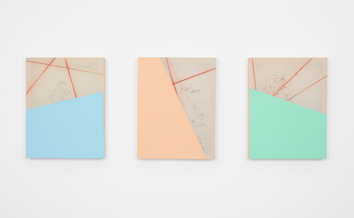La serie se creó con residuos de tela y una selección de la variedad más económica de pinturas en las que destacan los tonos pastel. (Cortesía: Proyec