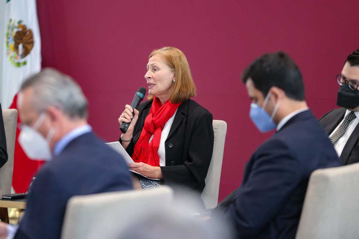 La titular de la Secretaría de Economía, Tatiana Clouthier. (Especial)