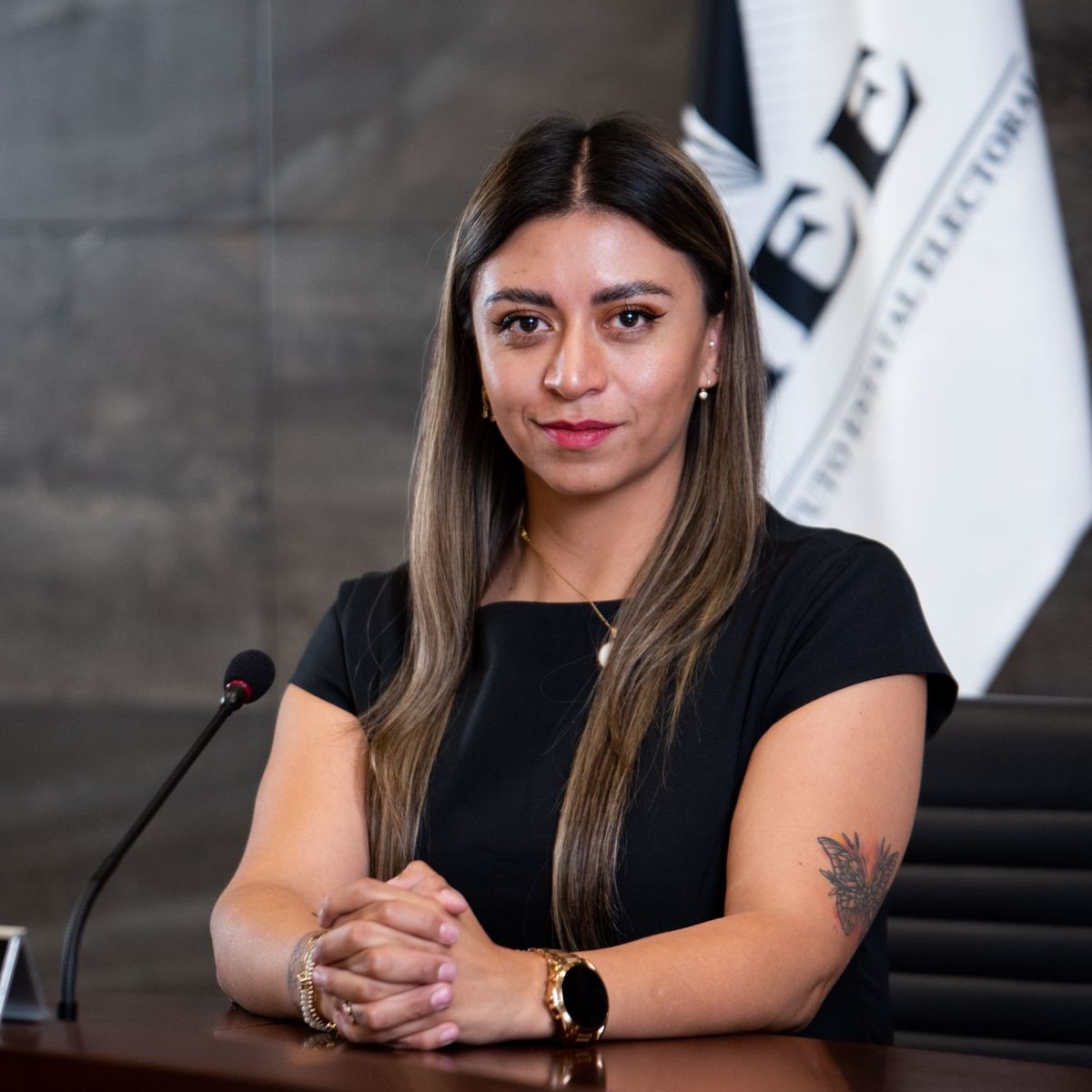 Ariadna González Morales consejera presidenta temporal del IEEH (Cortesía)