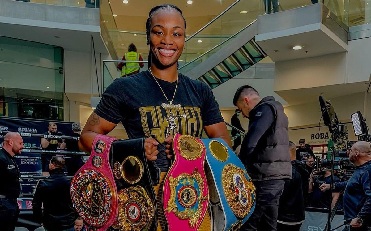 Claressa Shields regresa a Inglaterra para enfrentar a Ema Kozin (Instagram: @claressashields2)