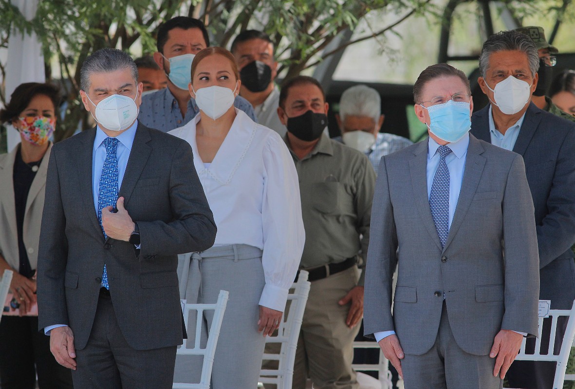 Miguel ángel Riquelme Solís y José Rosas Aispuro, gobernadores de Coahuila y Durango | Manuel Guadarrama
