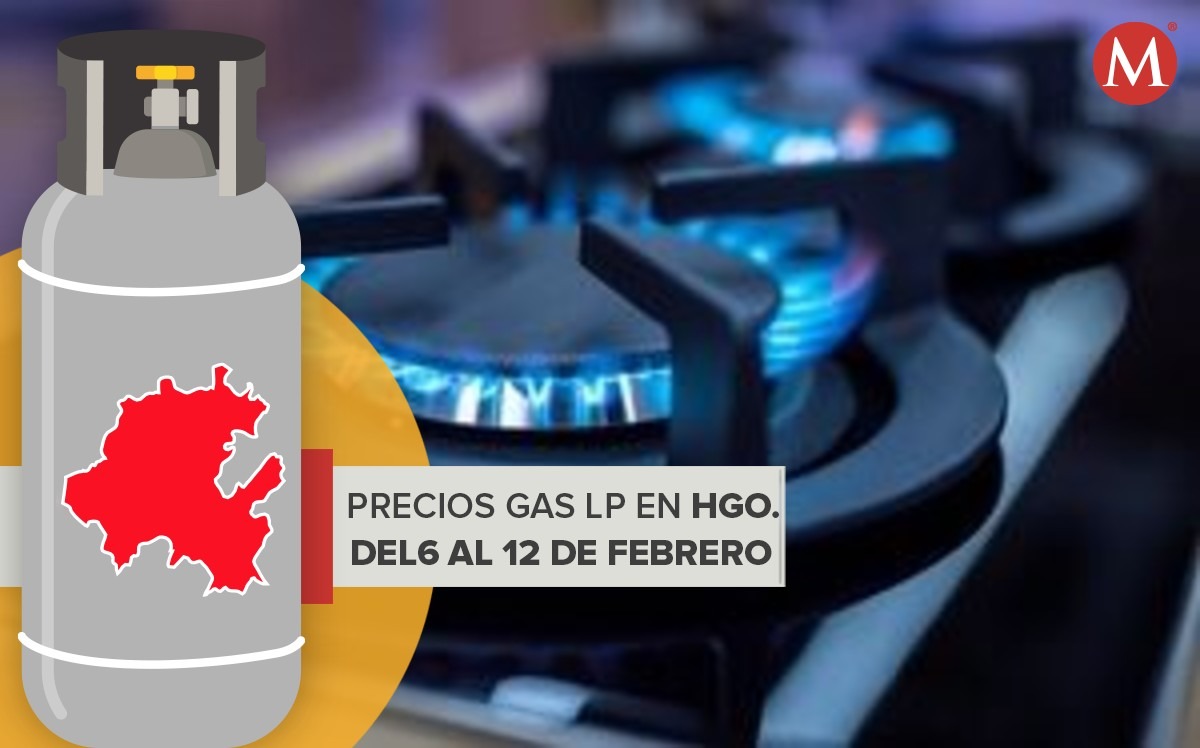 Gas LP del 6 al 12 de febrero.