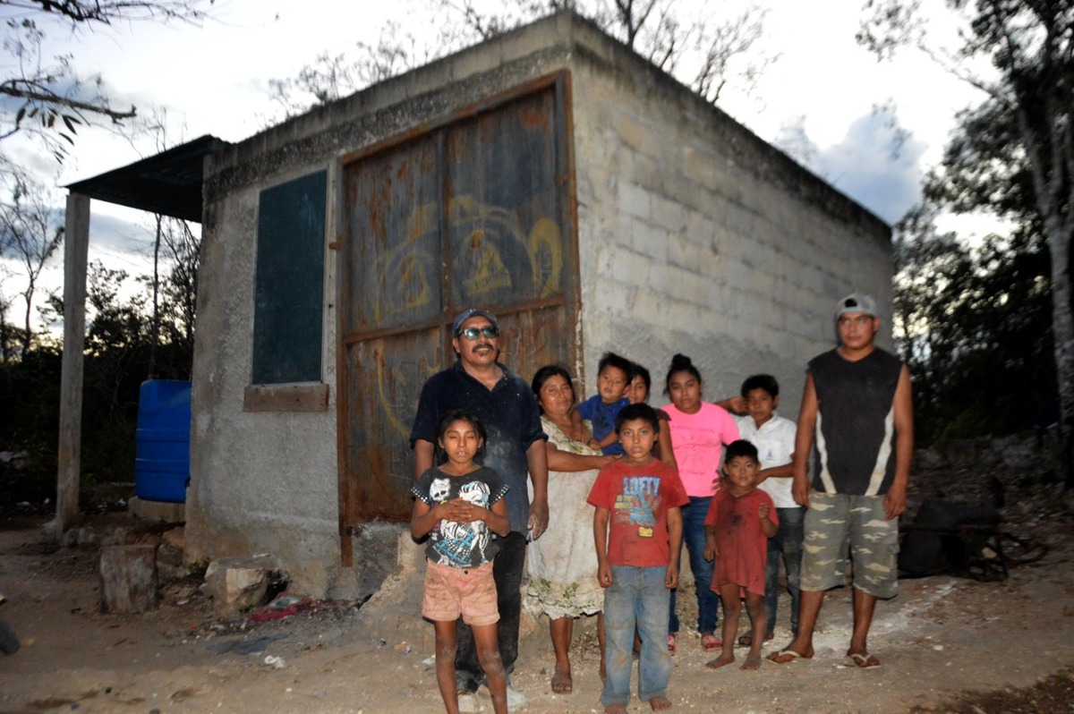 La familia está conformada por 10 integrantes. (Alejandro Ruvalcaba)
