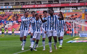 Pachuca vence a Necaxa con autoridad y es líder momentáneo del Clausura 2022