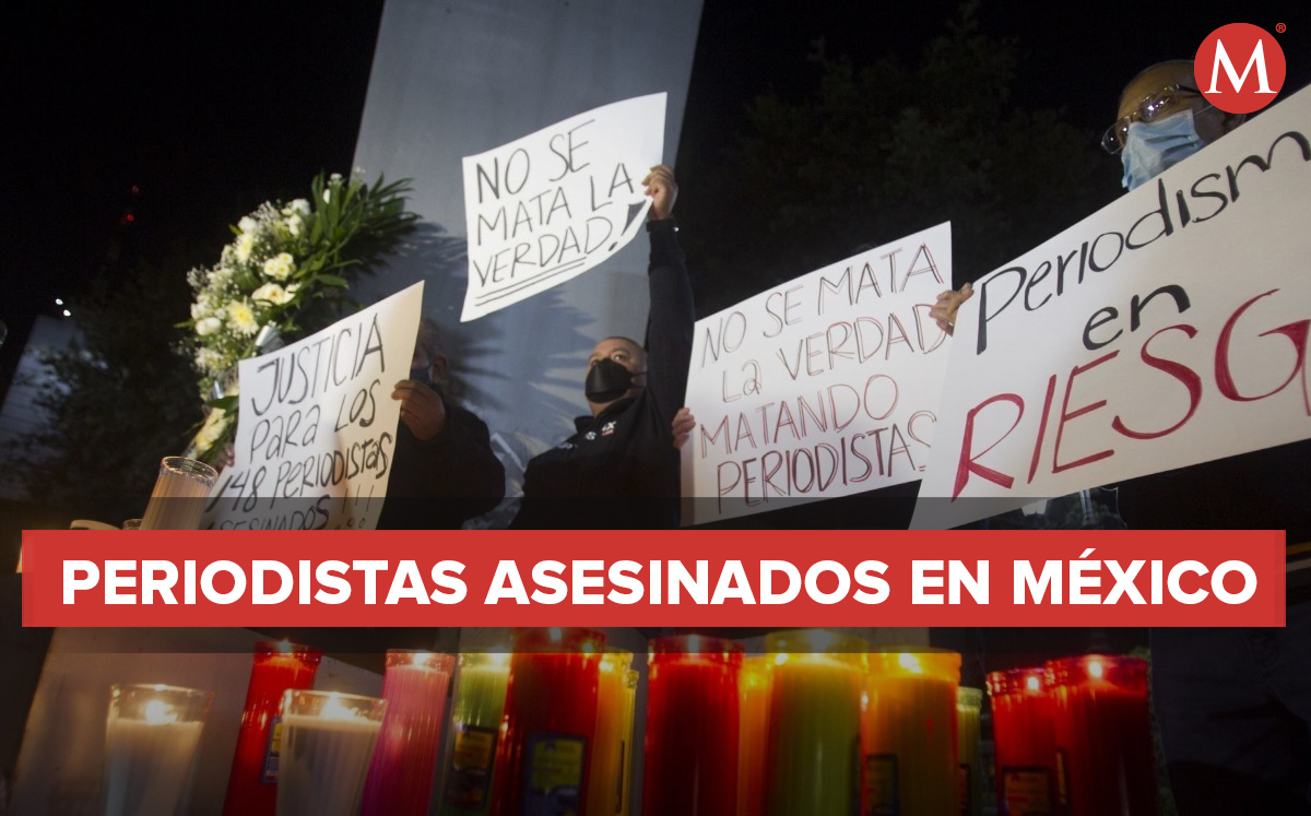 Periodistas asesinado en México. (Foto: Cuartoscuro / Diseño: MILENIO)