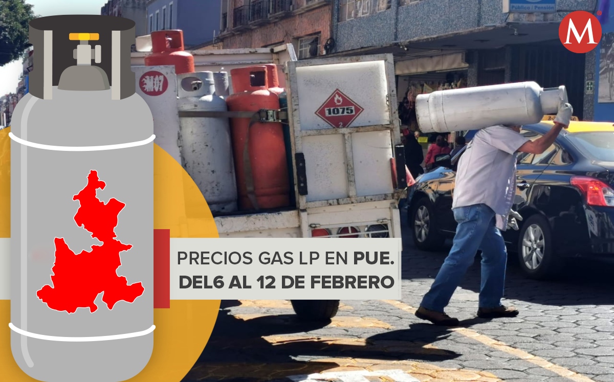 Precio del gas LP en Puebla; esto costará del 6 al 12 de febrero | Melanie Torres