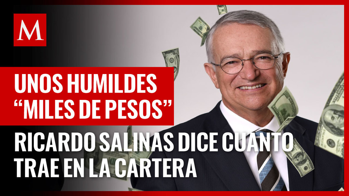 Ricardo Salinas Pliego responde cuánto dinero trae en su cartera
