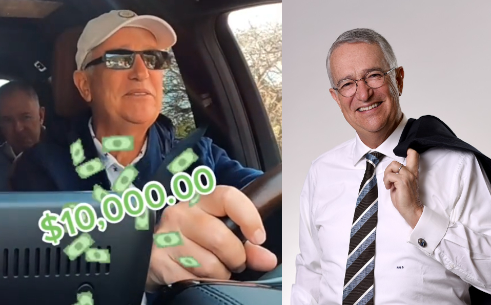 Ricardo Salinas responde cuánto dinero carga en su cartera