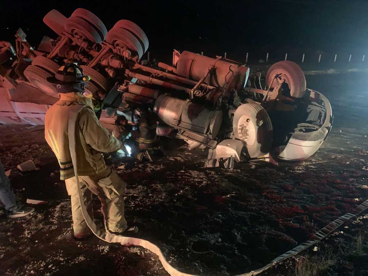El accidente se reportó a las primeras horas de este domingo. | Notivox Digital