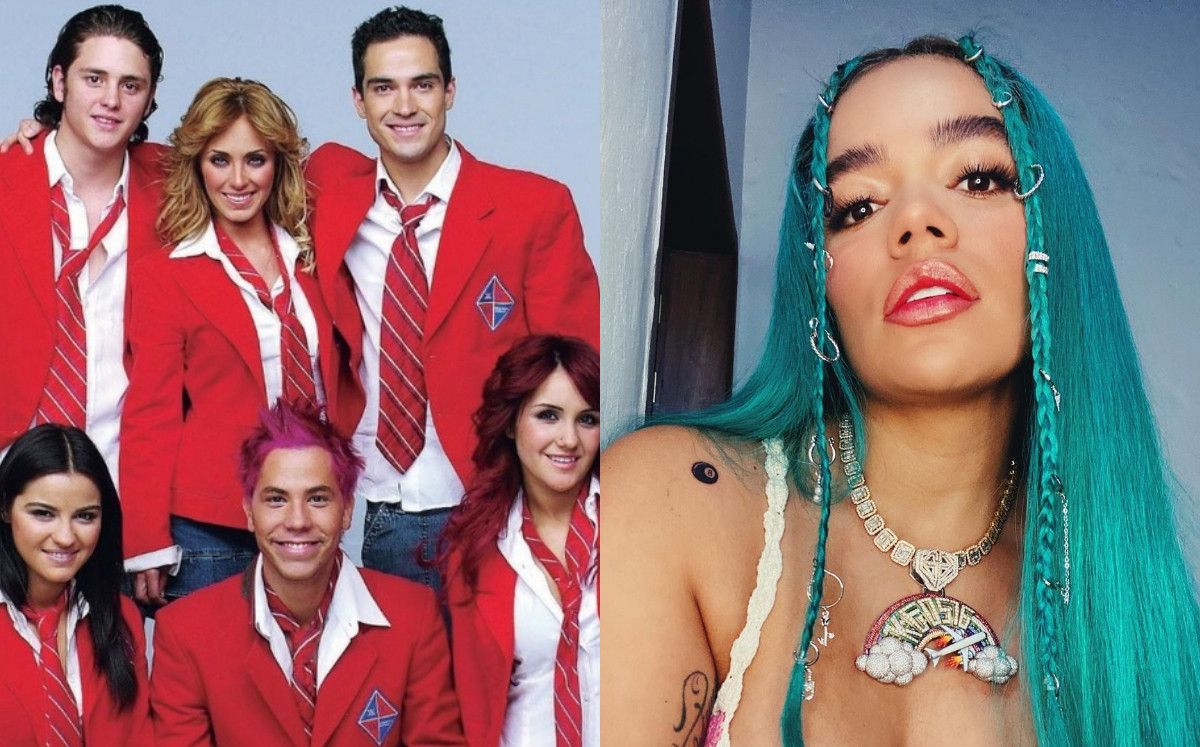 La cantante Karol G apareció cantando tema de RBD (Especial).