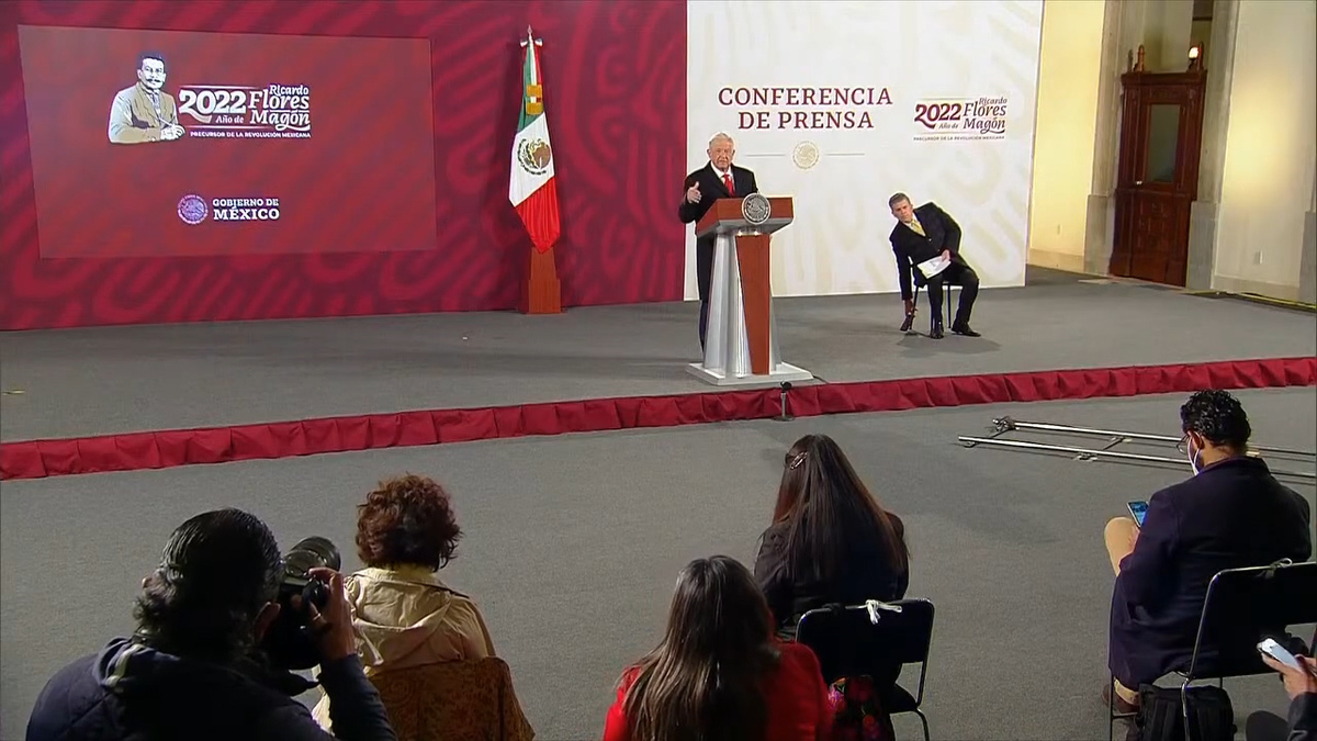 Conferencia matutina de AMLO, 7 de febrero de 2022